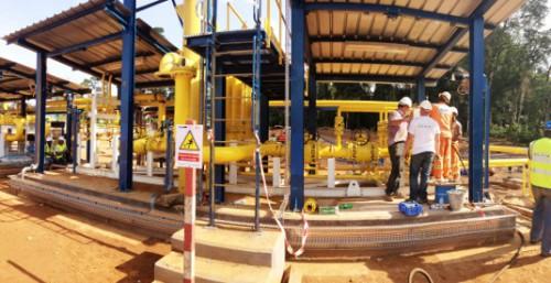 La Société nationale des hydrocarbures réalise des travaux sur le gazoduc Bipaga 1 à Kribi