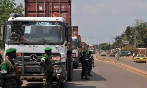 Une brigade mixte pour renforcer le convoyage des marchandises sur le corridor Douala-Bangui
