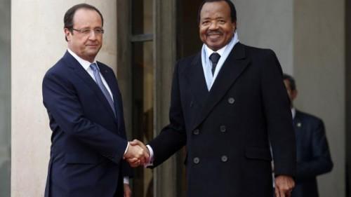 Le chef de l’Etat français, François Hollande, annoncée au Cameroun le 3 juillet 2015