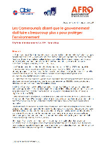 Les Camerounais disent que le gouvernement doit faire « beaucoup plus » pour protéger l’environnement