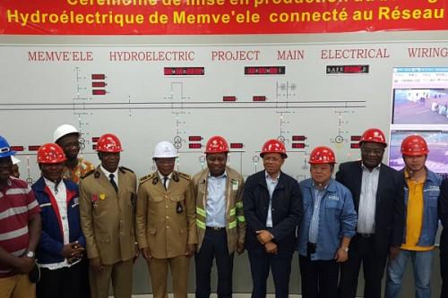 Production d’électricité : montée en régime annoncée de la centrale hydroélectrique de Memvé’éle (211 MW)