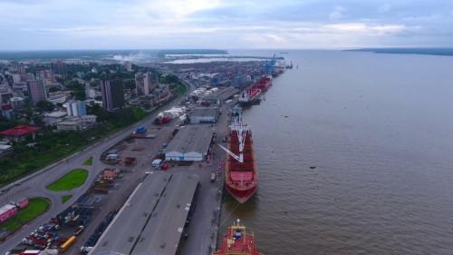 Le port de Douala-Bonabéri, dans la capitale économique du Cameroun, a accueilli 3306 navires en 2018
