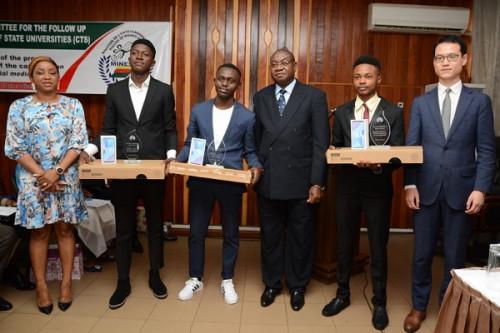 Trois étudiants camerounais décrochent le 3e prix lors de la finale mondiale de la Huawei ICT Competition 2020