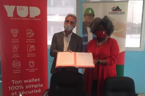 Cimencam coalise avec Société Générale Cameroun pour la digitalisation des paiements dans son réseau de distribution