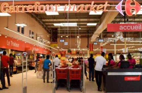 Carrefour, enseigne de grande distribution française, ouvre sa 3e boutique au Cameroun le 16 septembre 2020