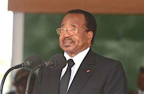 Paul Biya, le chef de l’Etat camerounais, annonce aux jeunes la création de 500 000 emplois en 2019, soit le même nombre qu’en 2018