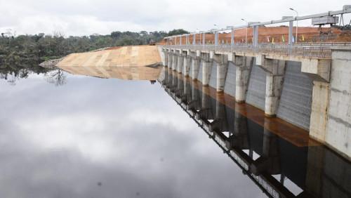 La construction de ligne d'évacuation d'énergie de l’aménagement hydroélectrique de Memve’élé exécutée à 55%