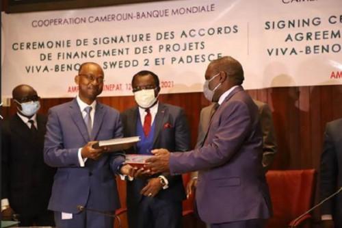 La Banque mondiale accorde au Cameroun 3 prêts de 236,5 milliards de FCFA pour des projets de développement