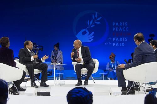 Forum de Paris sur la paix : Paul Biya explique la crise anglophone en cours au Cameroun