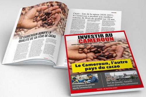 Le magazine Investir au Cameroun savoure la qualité du cacao camerounais