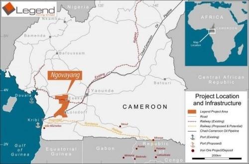 Cameroun: le groupe Jindal rachète les parts de Legend Mining dans le projet d’exploration du fer à Ngovayang
