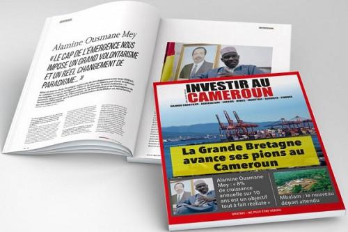 « L’offensive britannique » à la Une du magazine Investir au Cameroun
