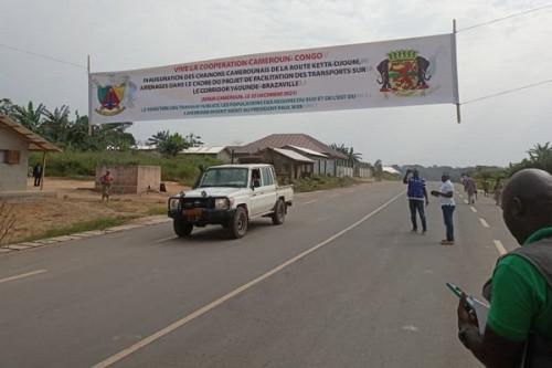 Corridor Yaoundé-Brazzaville : la capitale du Cameroun désormais connectée au Congo en 7h de voyage par route