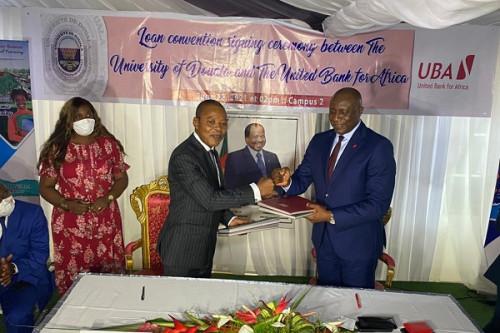 UBA Cameroun finance l’extension de l’université de Douala, à hauteur de plus de 2 milliards de FCFA