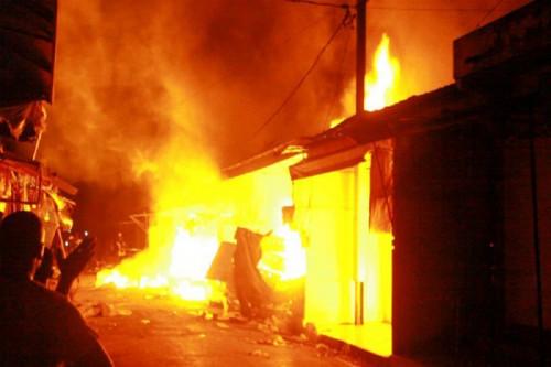 Nouvel incendie au marché Congo à Douala, dans la capitale économique camerounaise