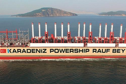 Le Turc Karpowership propose au Cameroun la production de 300 MW d’électricité dans un bateau au port de Douala