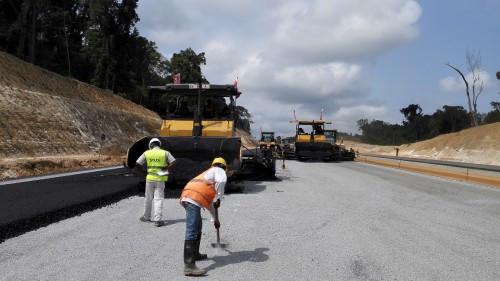 Cameroun : les travaux de construction de l’autoroute Kribi-Lolablé réalisés à 83%