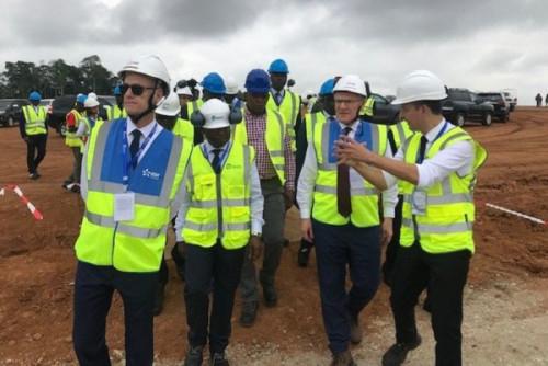 Plus de 1300 employés sont déjà à l’œuvre sur le chantier de construction du barrage de Nachtigal (400 MW) au Cameroun