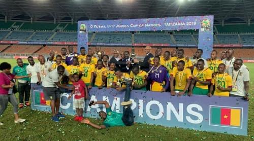 Les Lions indomptables du Cameroun de moins de 17 ans sacrés champions d’Afrique de football 2019