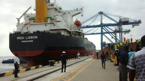 Le port de Kribi au Cameroun a accueilli 190 navires de tailles variées, venant de Chine, Vietnam, USA, Pays-Bas, Italie…