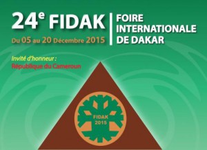 Le Cameroun invité d’honneur à la Foire internationale de Dakar, du 5 au 20 décembre 2015