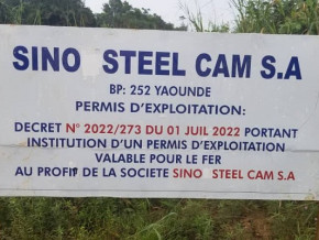 le-chinois-sinosteel-decroche-le-tout-premier-permis-d-exploitation-du-minerai-de-fer-au-cameroun
